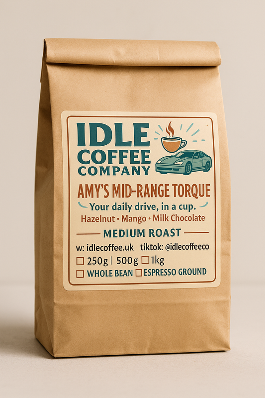 Amy's Mid-Range Torque Medium Roast 250g Espresso Ground - WLB#51-250-ES